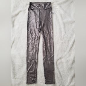 Metallic leggings